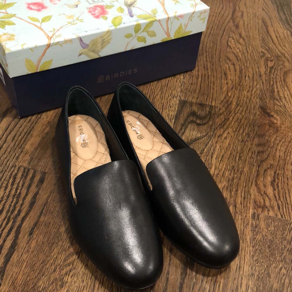 Birdies The Starling Leather Black size 6